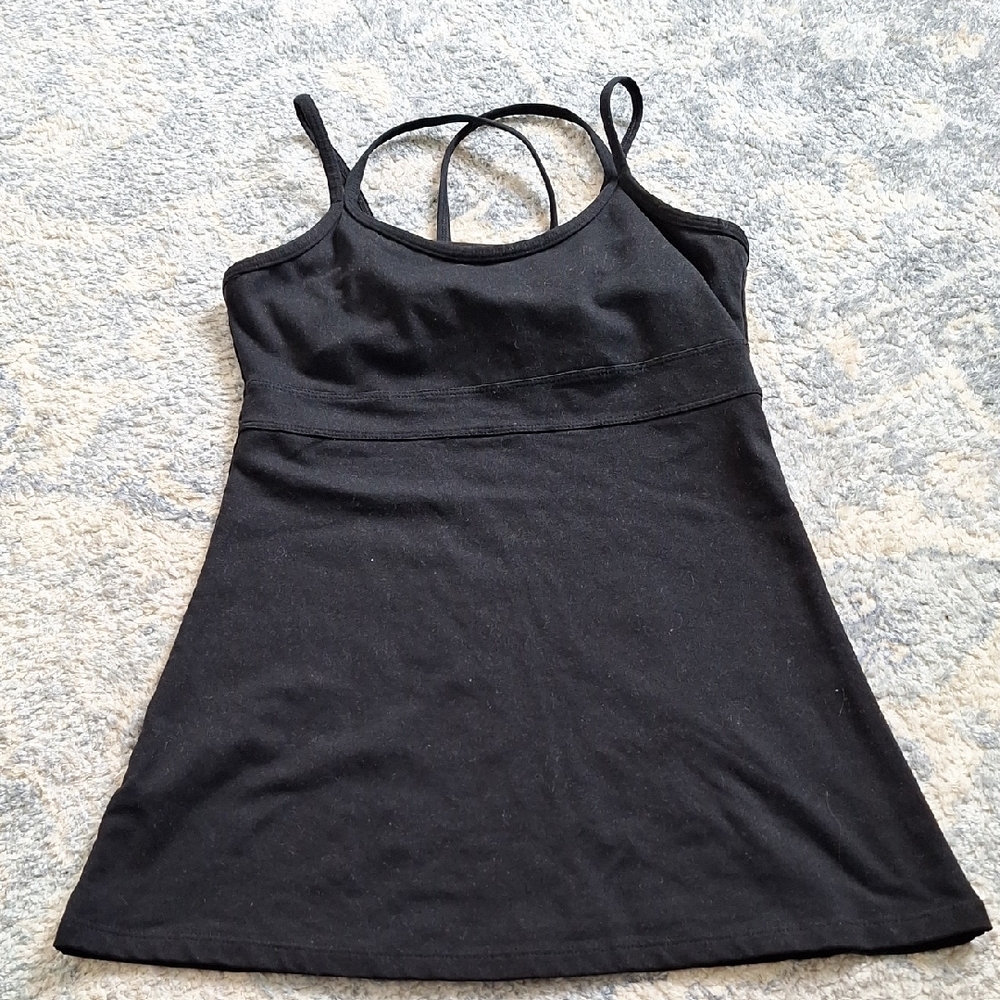 Prana Black Athletic Tank, Size XS